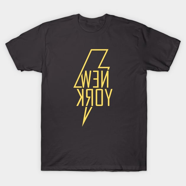 NEW YORK BOLT T-Shirt by denufaw